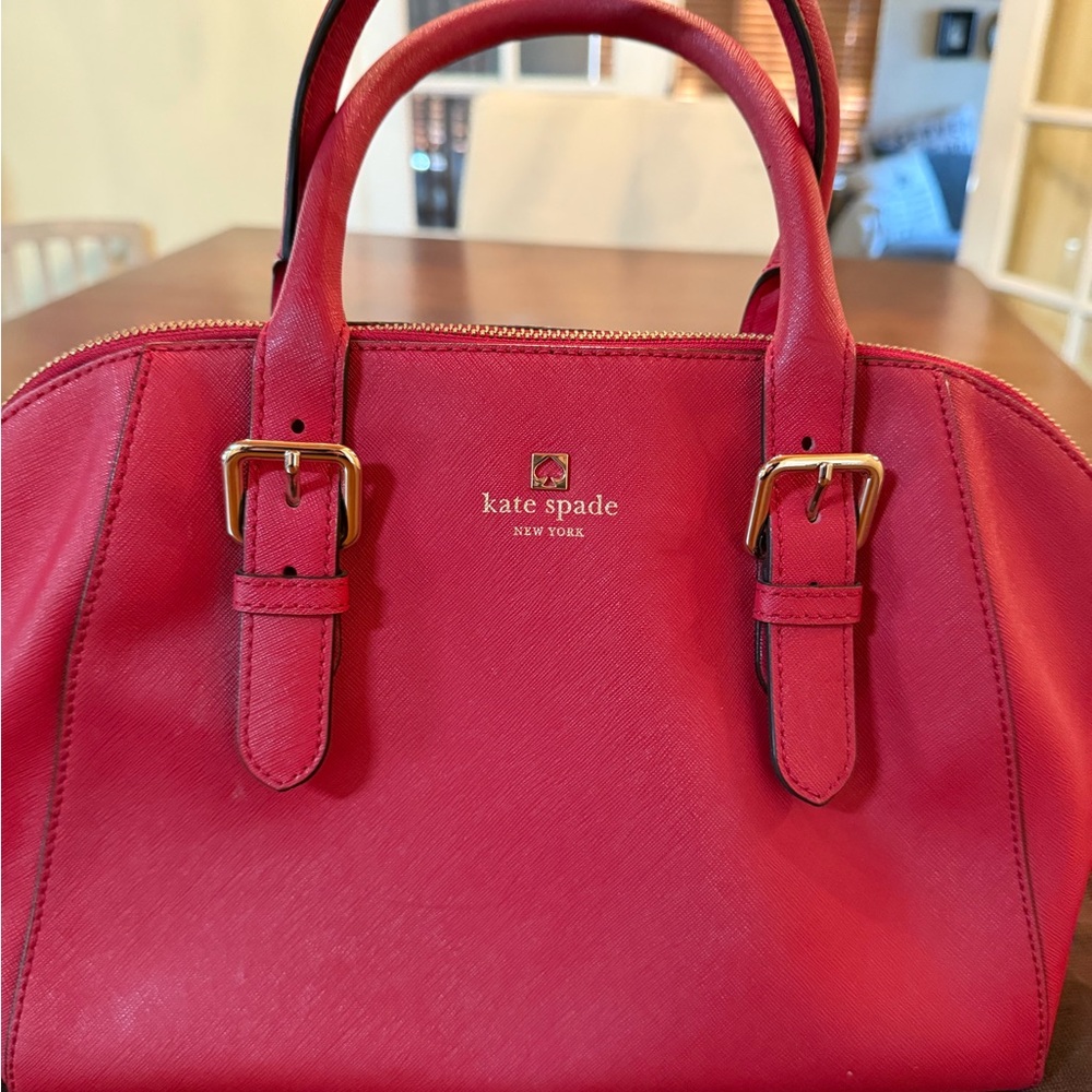 Kate Spade Cherry Red Satchel